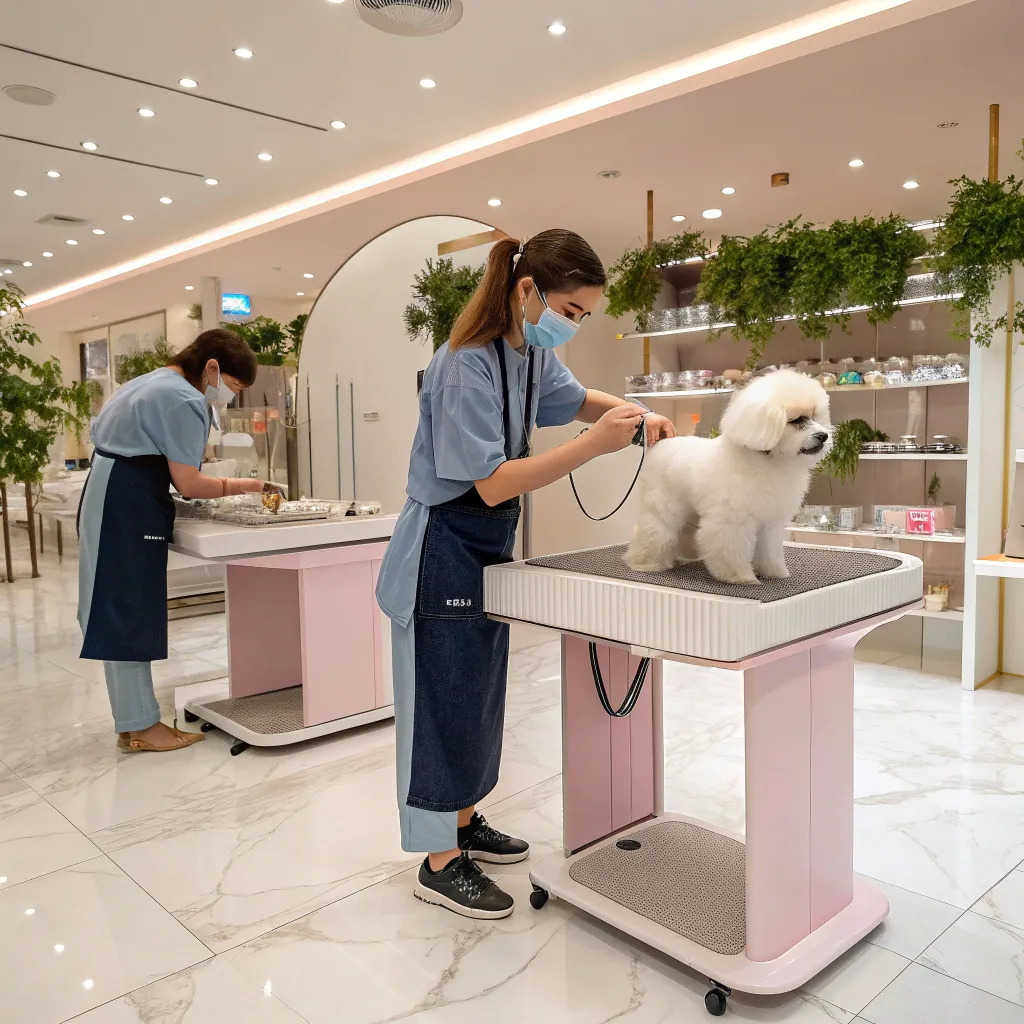 Elegant pet grooming service